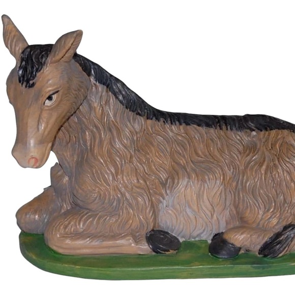 Euromarchi 8 Piece Holy Nativity Set 4” Christmas Figures Hand Crafted in Italy - Picture 7 of 16